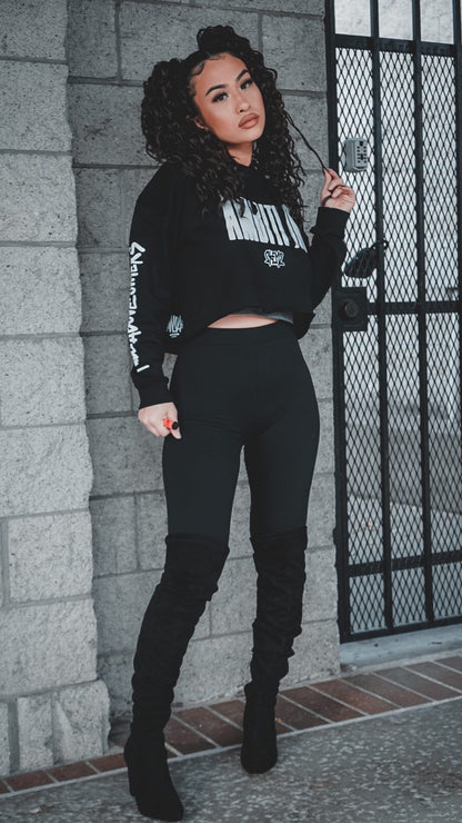 CROP AMBITION HOODIE